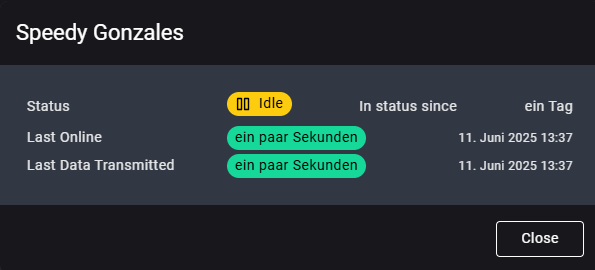 Printer Status Overlay